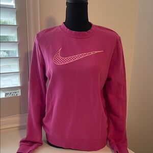 Nike Pink Crewneck Sweatshirt